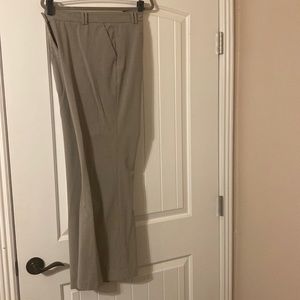 Gray New York and Co slacks size 16